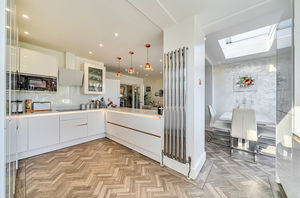 Kitchen and dining space- click for photo gallery